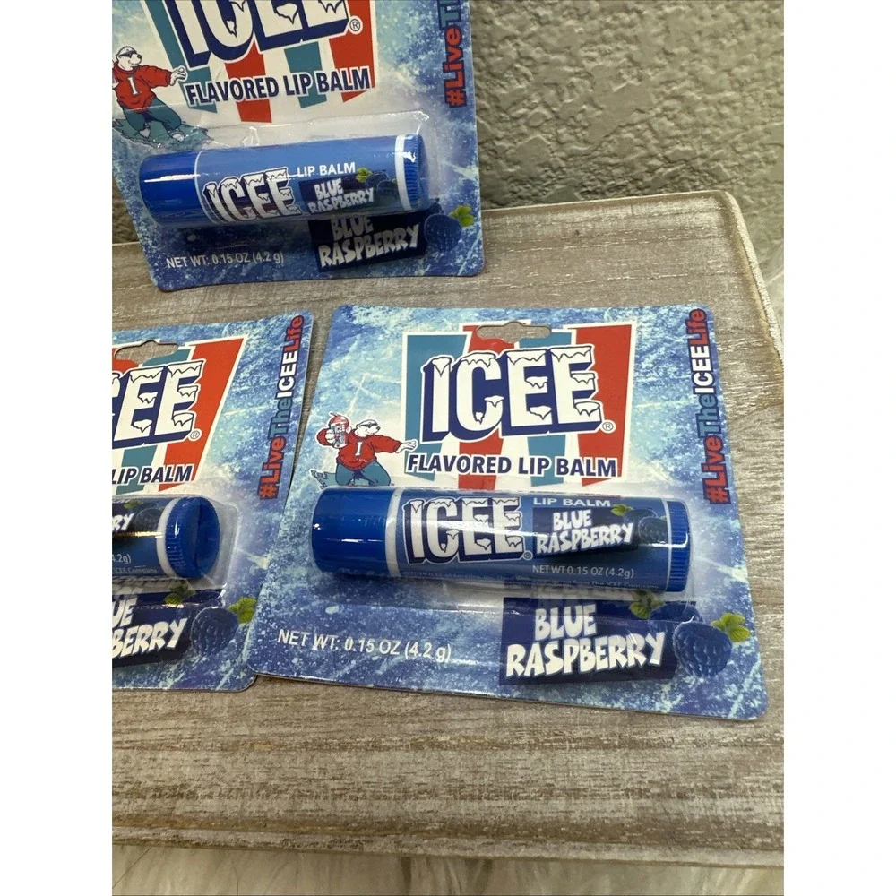$15 🌙 3 ICEE Blue Raspberry Flavored Lip Balm Sealed